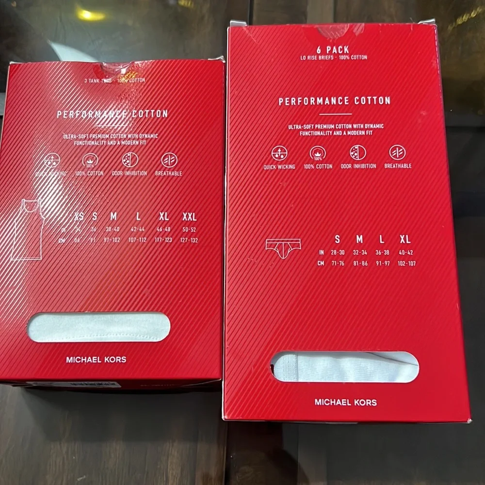 HOST PICK. Bundle of Michael Kors Performance Tank Top and Briefs. - Picture 3 of 6